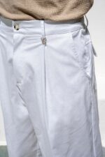 Παντελόνι Vittorio 500-26-BIANCO-WHITE - Image 5