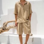 Πουκαμίσα Vittorio 800-26-BALI BEIGE