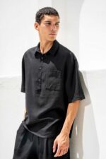 Πουκαμίσα Vittorio 800-26-BALI BLACK - Image 2