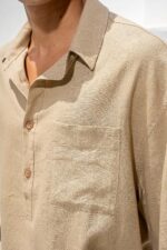 Πουκαμίσα Vittorio 800-26-BALI BEIGE - Image 6