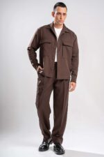 Overshirt Vittorio 300-2627-ESSENZA BROWN