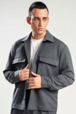 Overshirt Vittorio 300-2627-ESSENZA GREY - Image 3