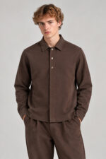 Overshirt Vittorio 300-2627-LUCIANO BROWN - Image 2