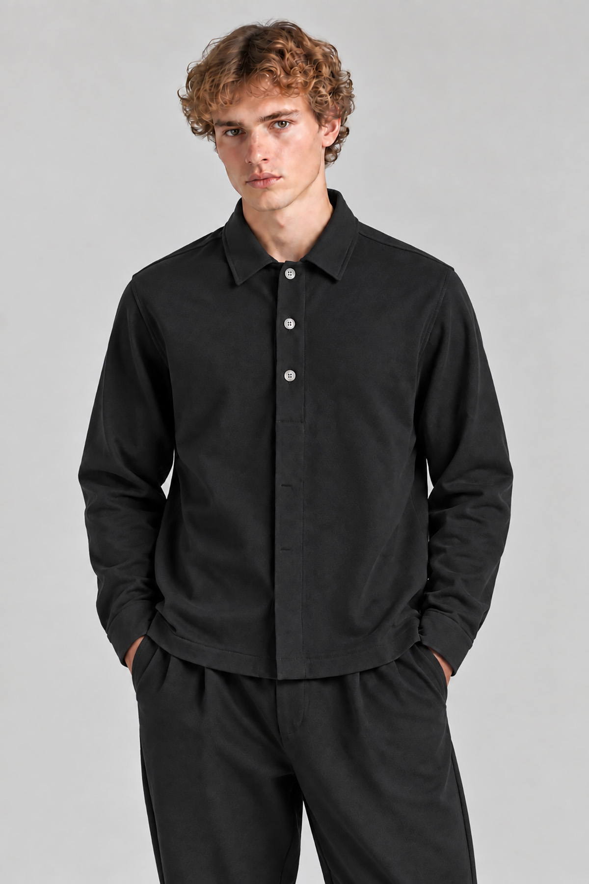 Overshirt-Vittorio-300-2627-LUCIANO-4.jpg Overshirt Vittorio 300-2627-LUCIANO BLACK - Image 1