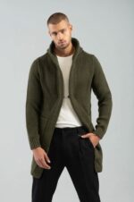 Πλεκτή Ζακέτα Vittorio 700-2425-101 KHAKI