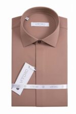 Πουκάμισο Vittorio 800-25-2001 BEIGE
