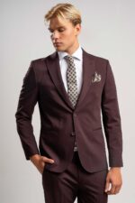 Κοστούμι Vittorio 100-2627-TRAMONTE BORDEAUX - Image 2