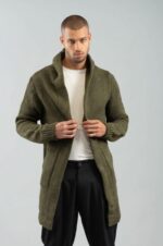 Πλεκτή Ζακέτα Vittorio 700-2425-101 KHAKI - Image 2