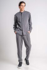 OVERSHIRT Vittorio 300-2627-ROGALLO GREY - Image 3