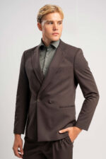 Κοστούμι Vittorio  100-2627-CAMINO BROWN - Image 4
