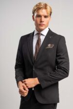 Κοστούμι Vittorio 100-2627-TRAMONTE BLACK - Image 6