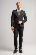 Κοστούμι Vittorio 100-2627-TRAMONTE BLACK - Image 4