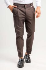 Παντελόνι Vittorio 500-26-MACERINO-1 BROWN - Image 2